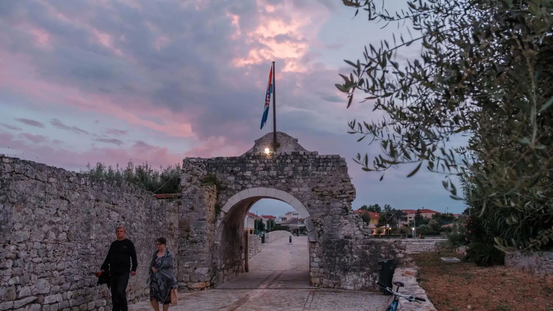 Porte de Nin en Croatie