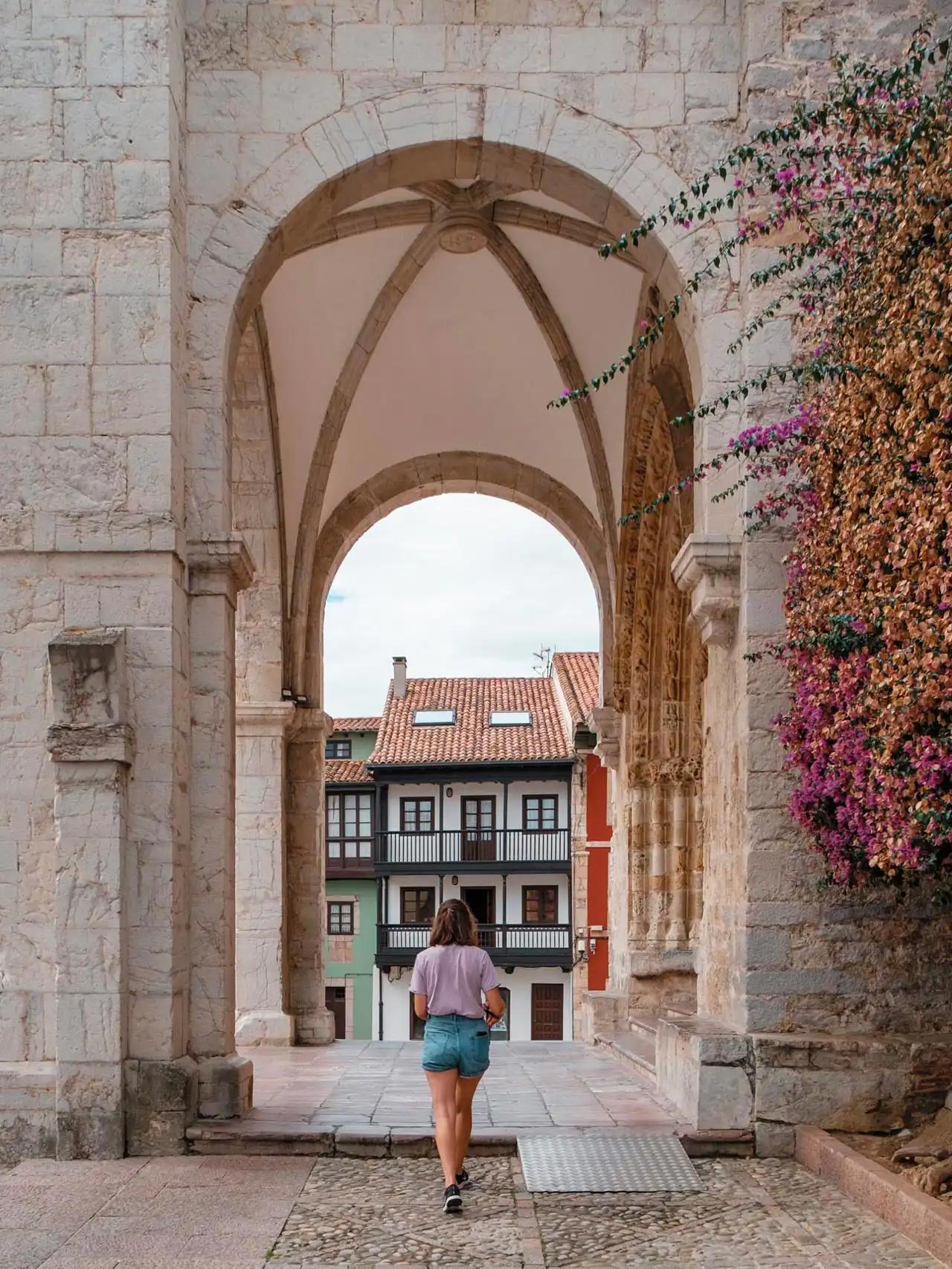 Basilique Santa Maria, Llanes, Asturies, Espagne