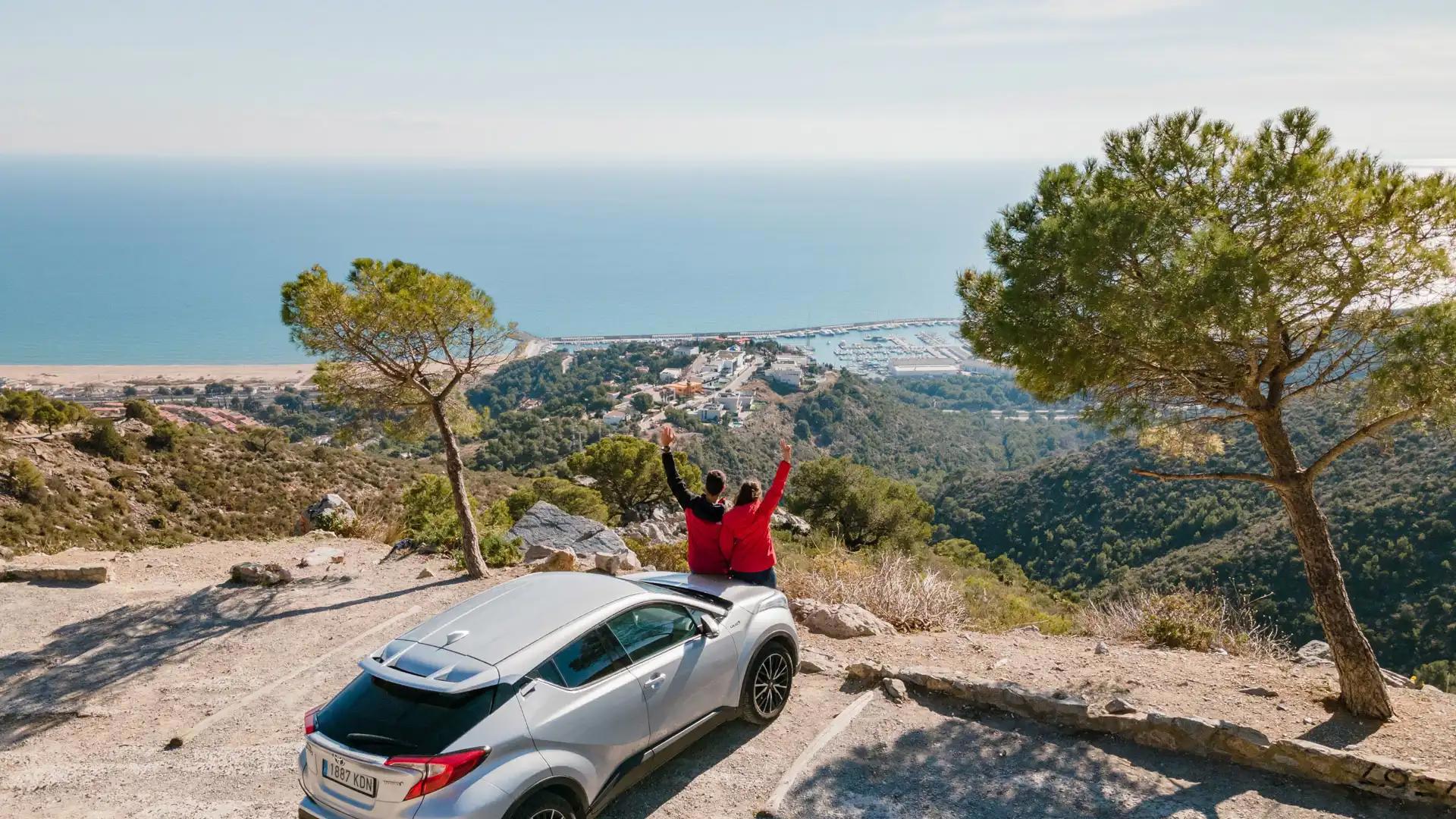 Mirador de la Serra del Lladre en Catalone