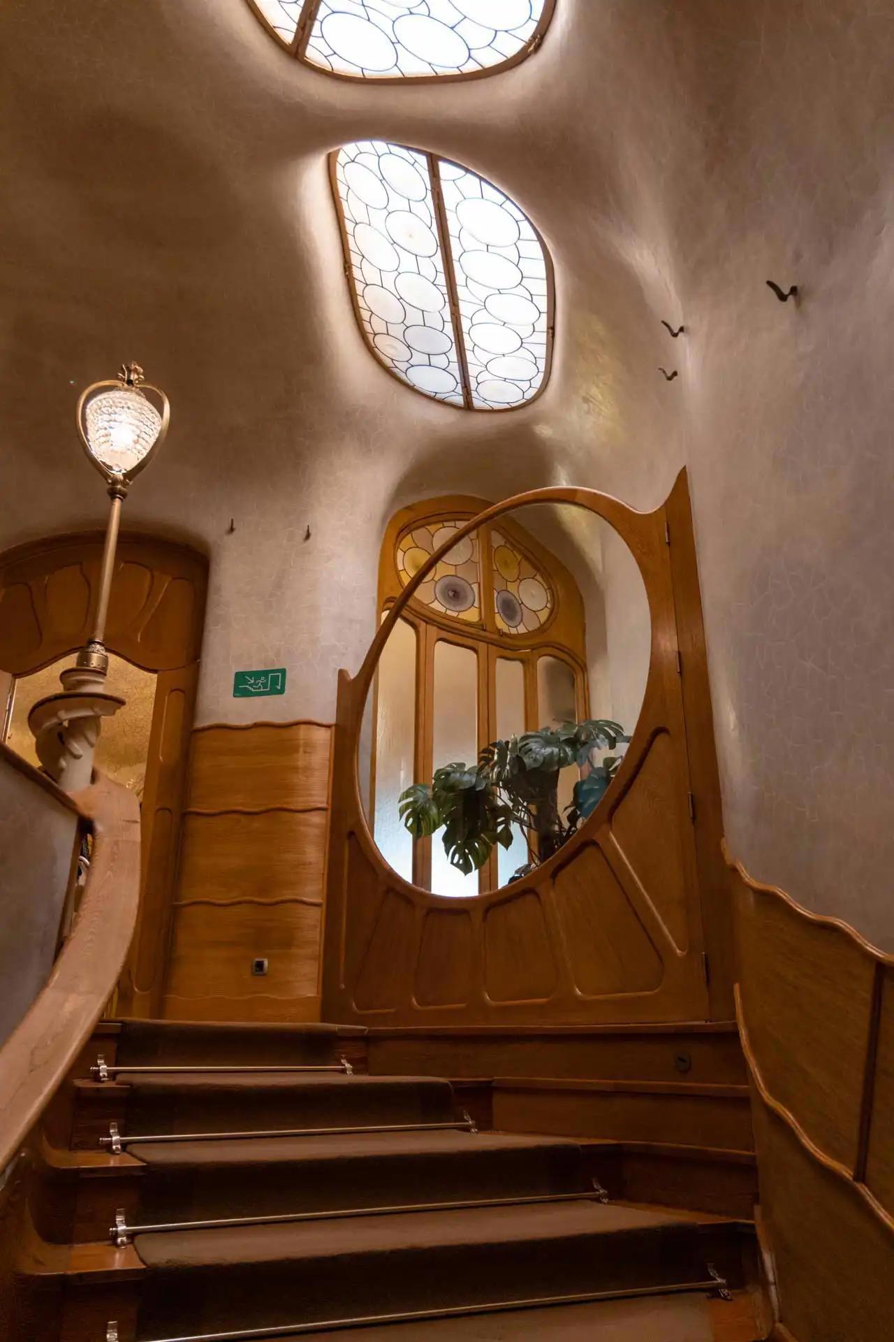 Hall d'entrée de la Casa Batlló à Barcelone