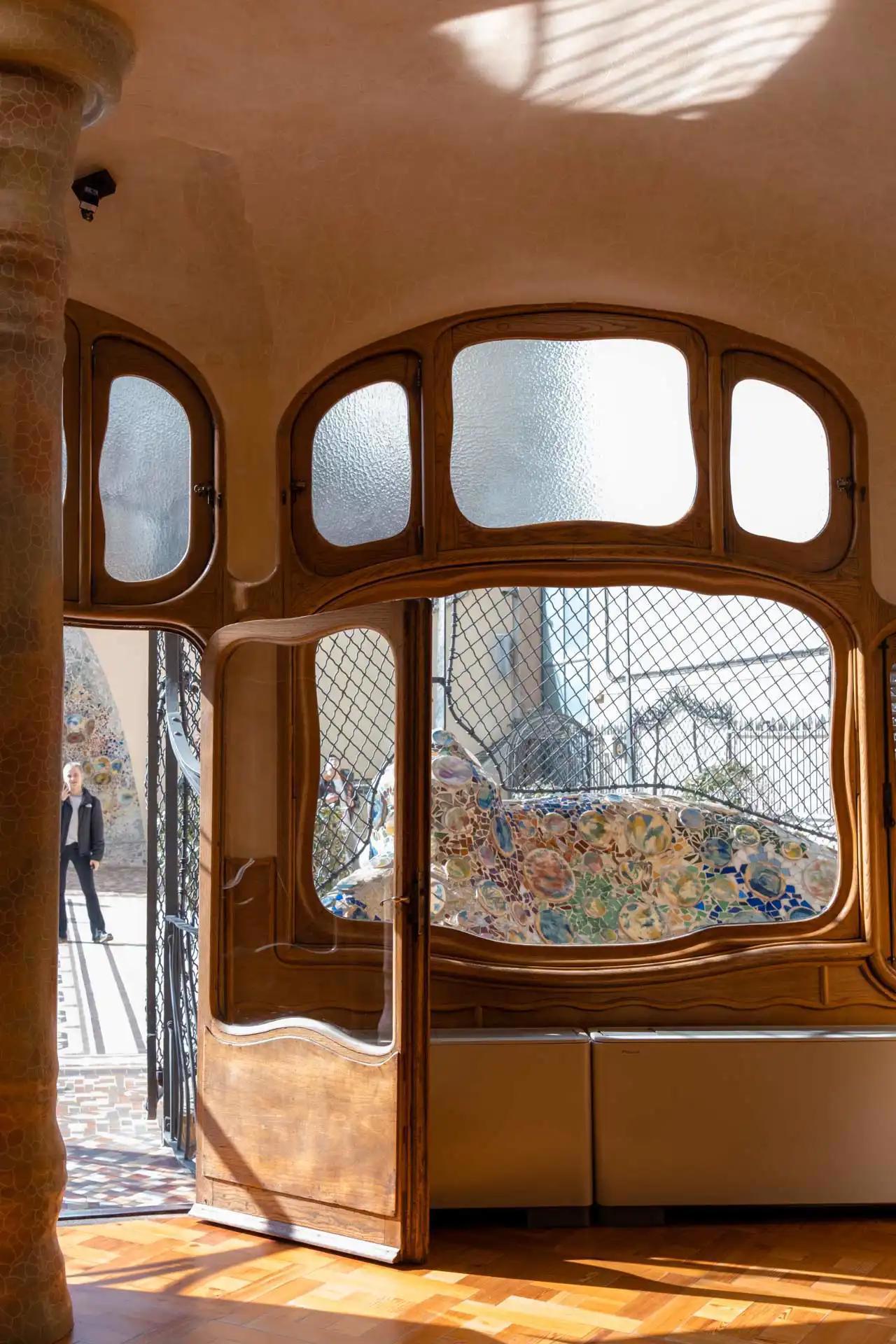 Salle à manger de la Casa Batlló à Barcelone