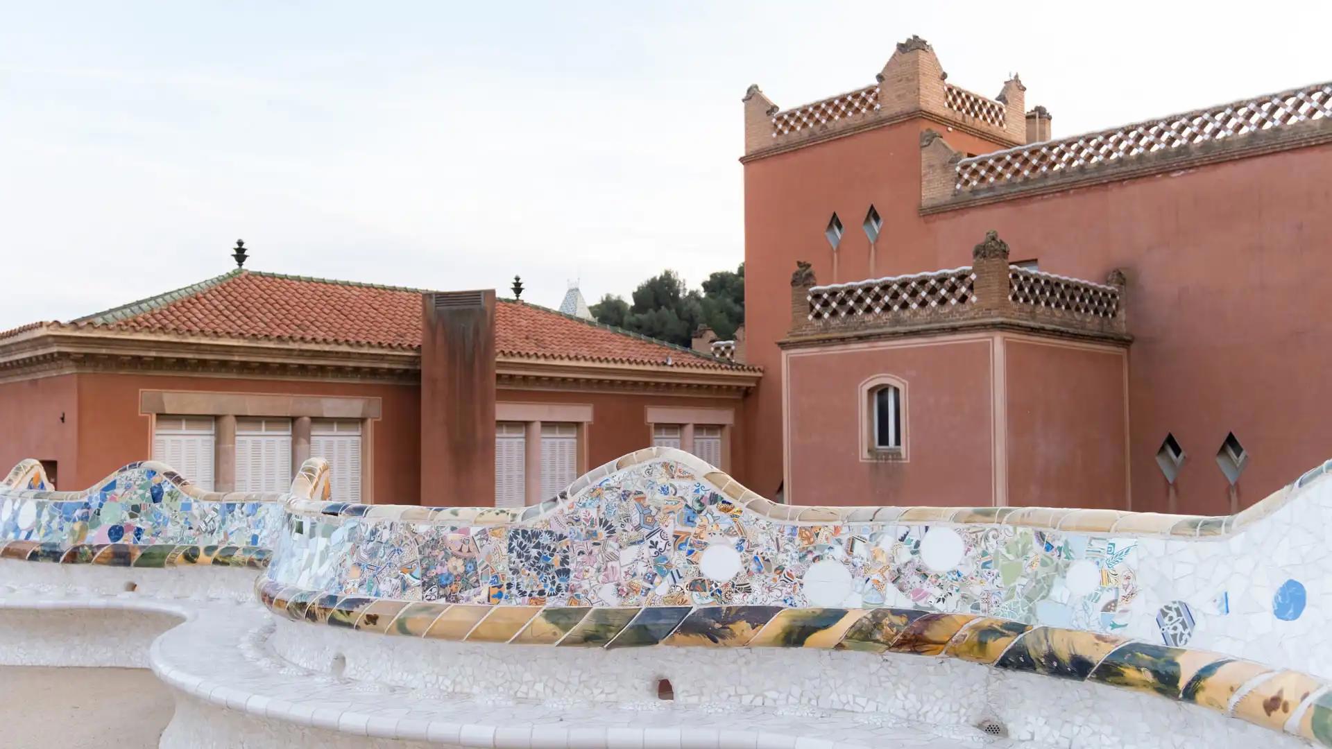 Place de la Nature du Parc Güell à Barcelone