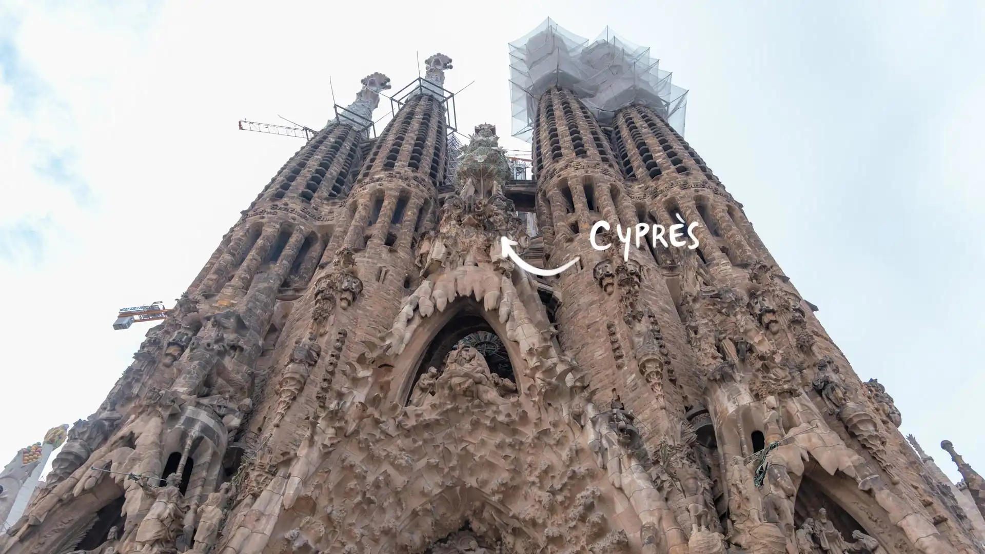 Façade de la Nativité de la Sagrada Família à Barcelone