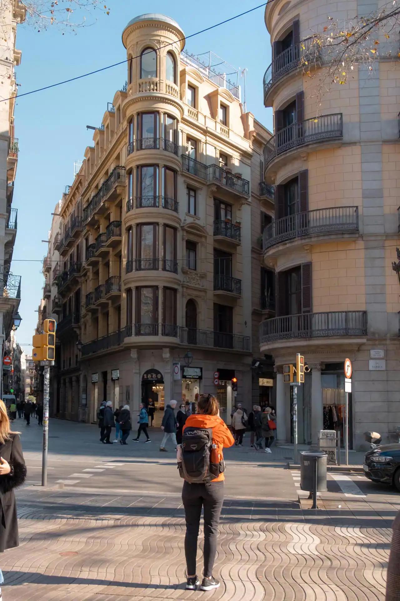 Las Ramblas à Barcelone