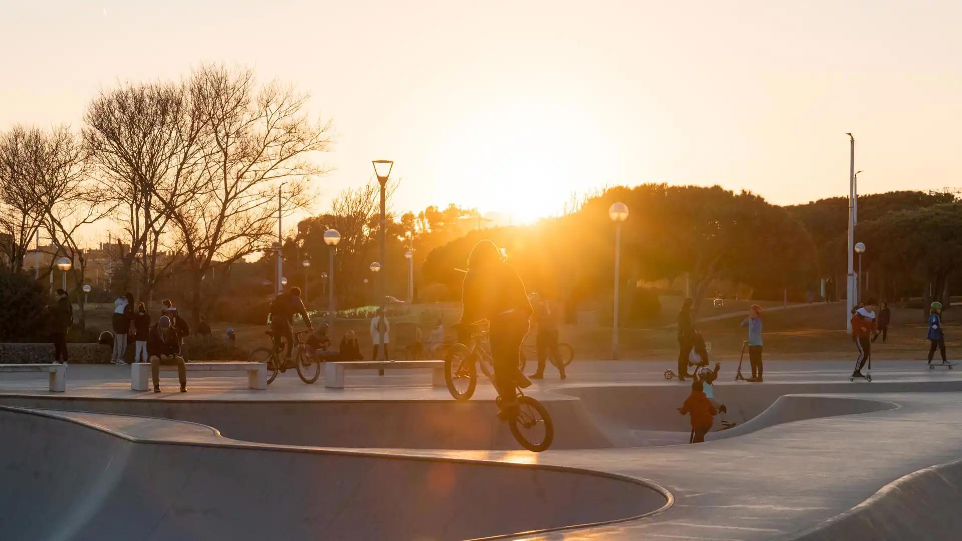 Skatepark de la Platja de Bogatell