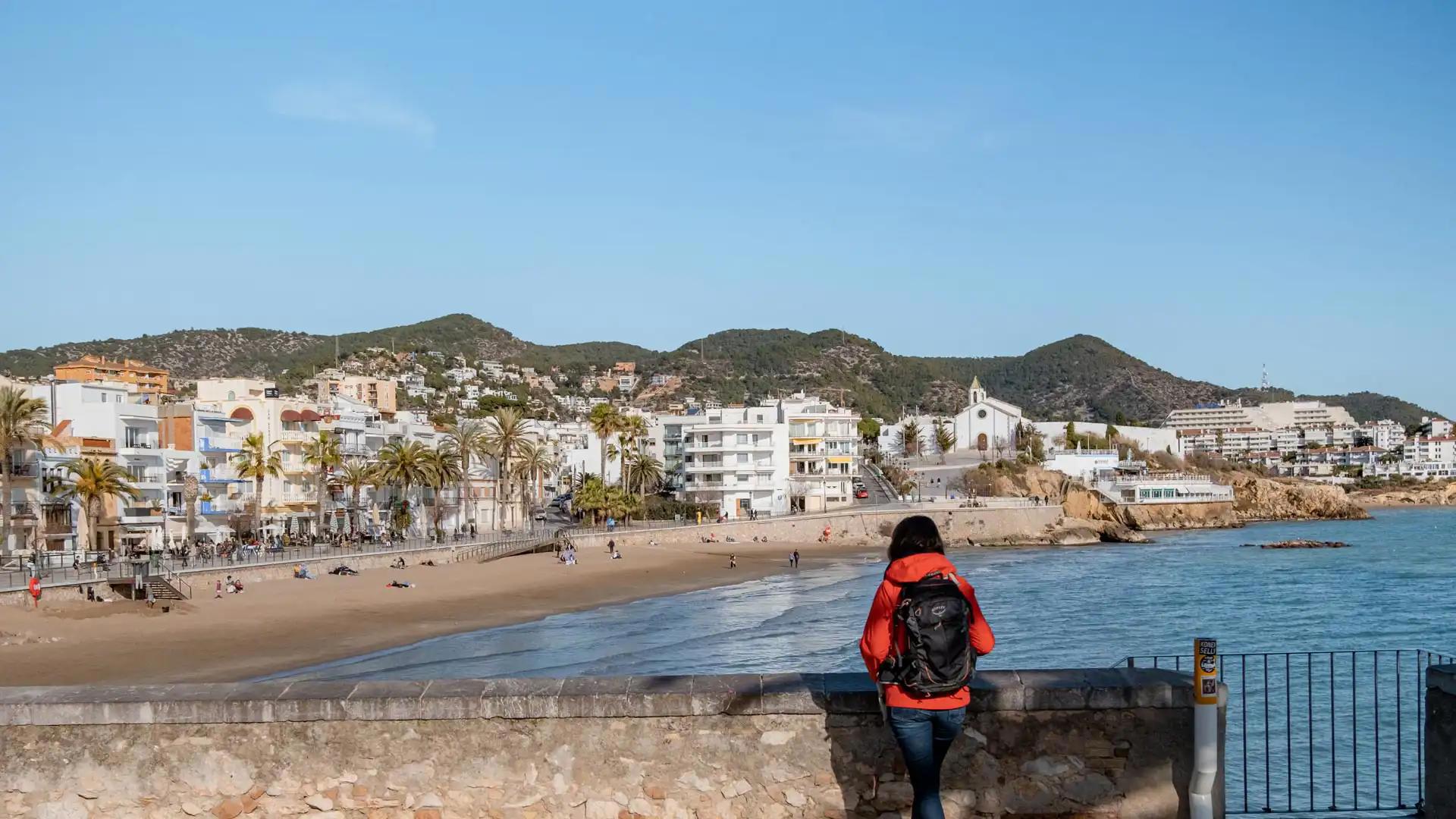 Sitges, station balnéaire sur la Costa Daurada près de Barcelone