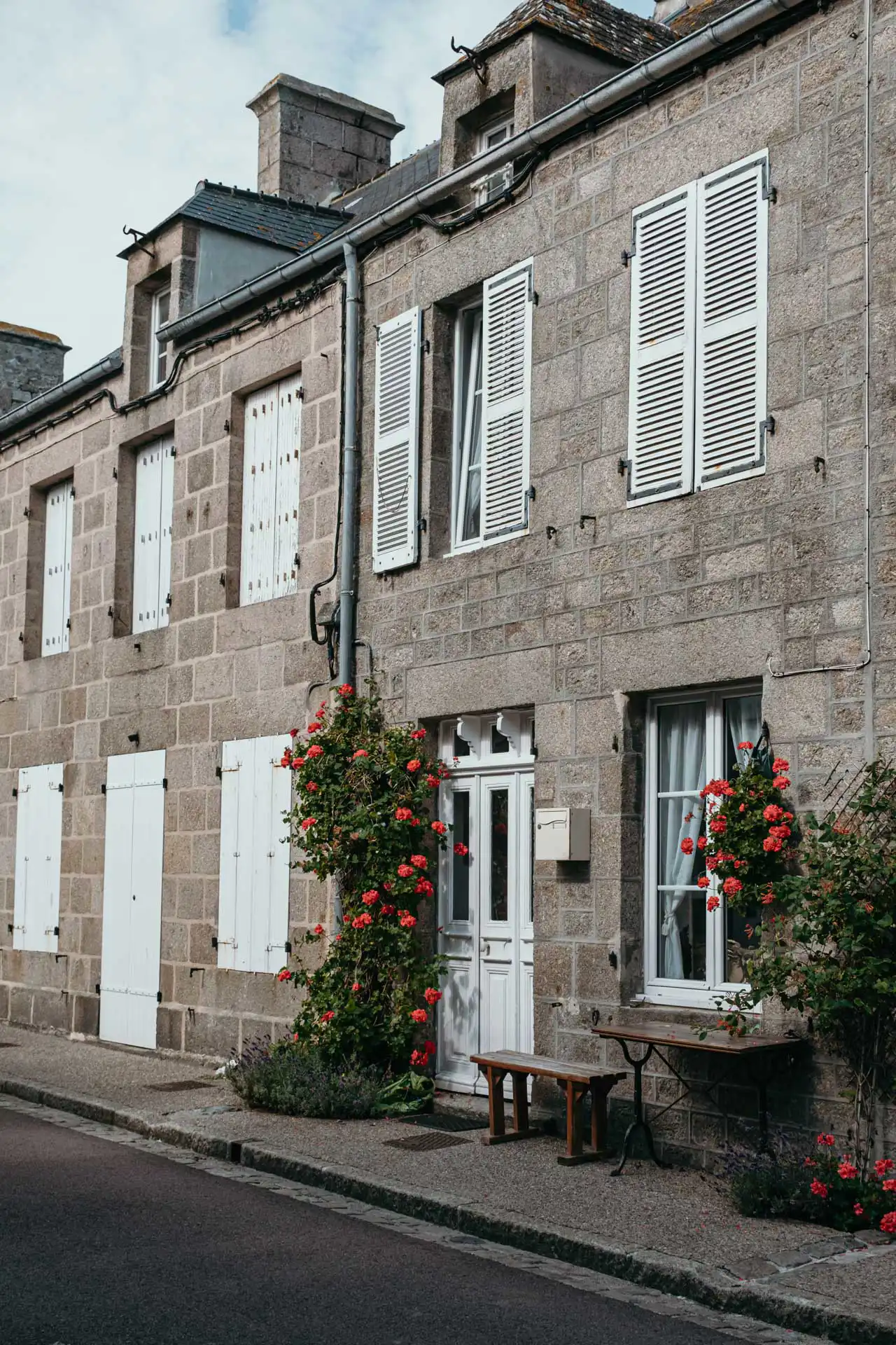 Ruelle à Barfleur, plus beau village de France