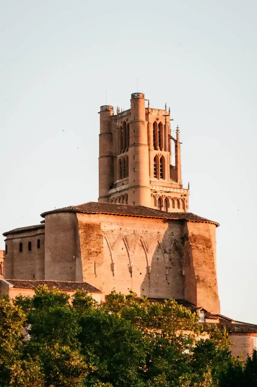 Clocher de la cathedrale sainte-cecile Albi