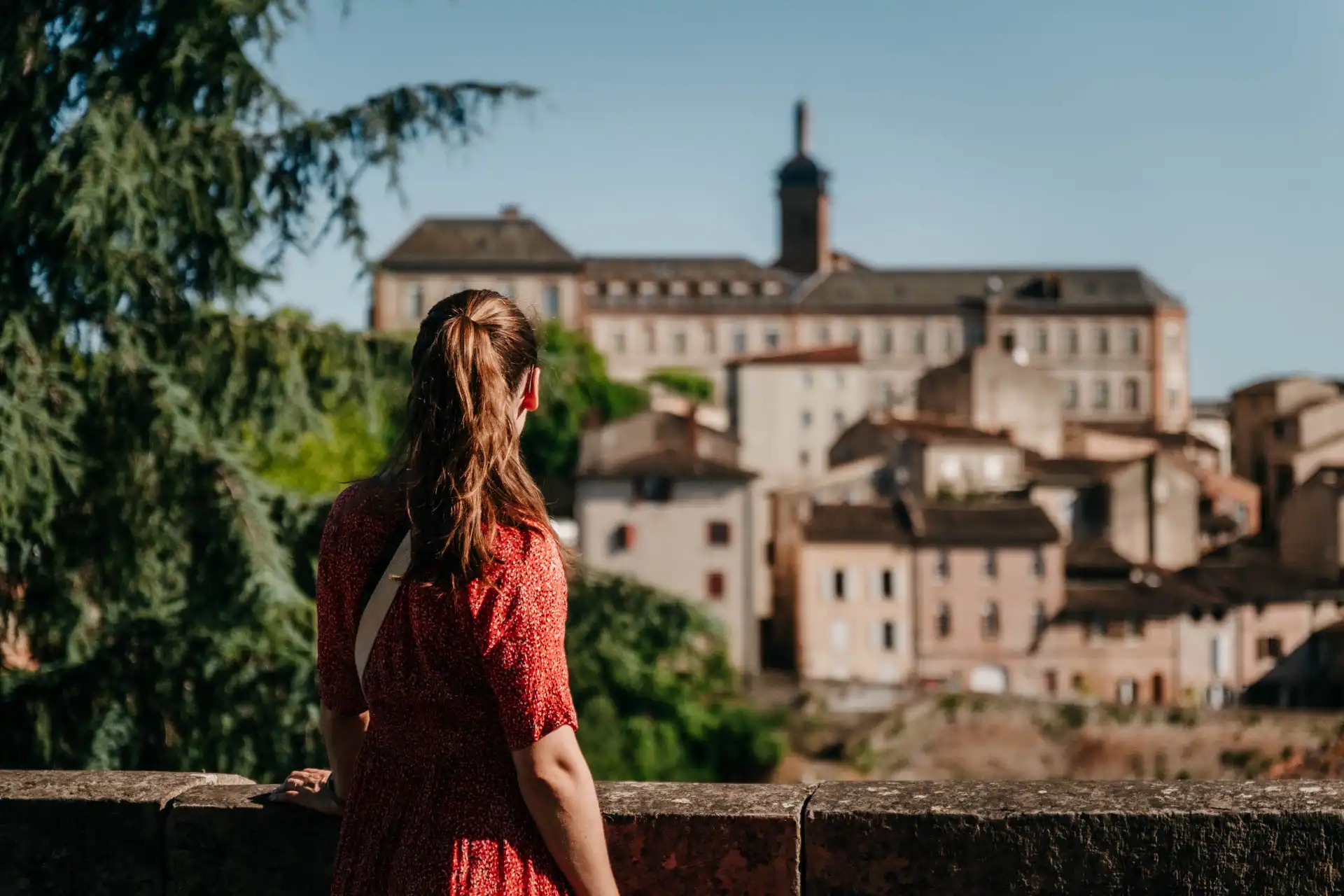 Jardin du palais de la Berbie à Albi