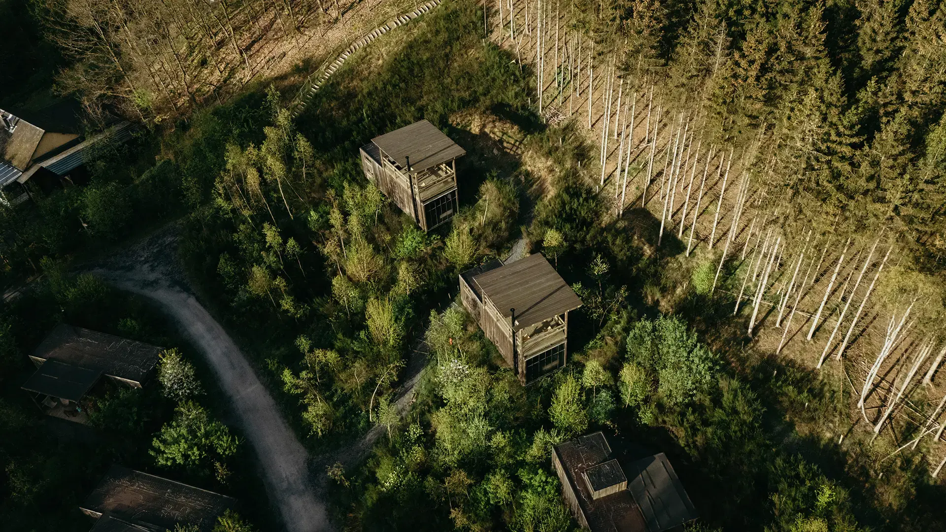 Nutchel Cabins : Un séjour insolite dans les Ardennes en Belgique.