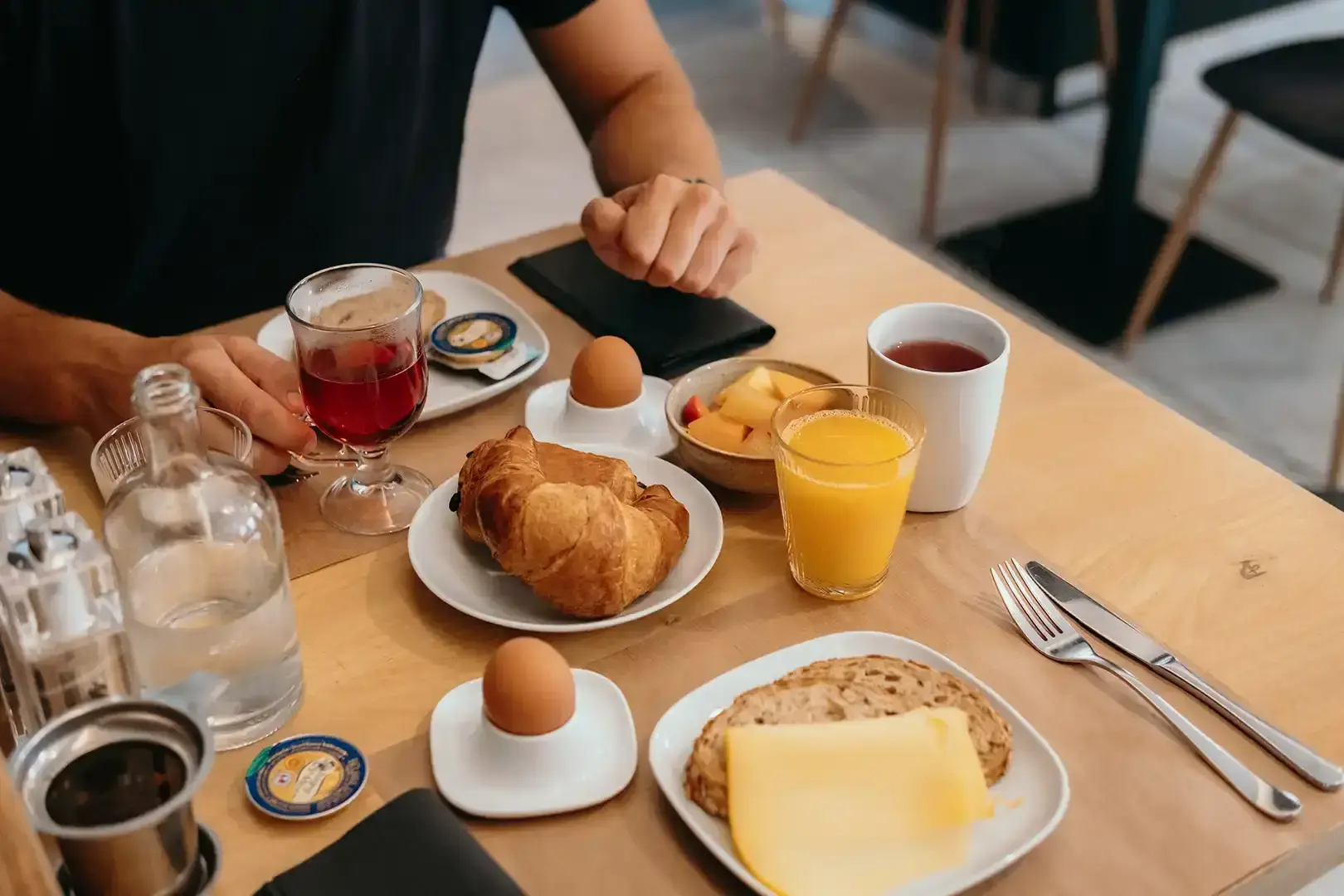 Presbytère de Sautour - Petit-déjeuner