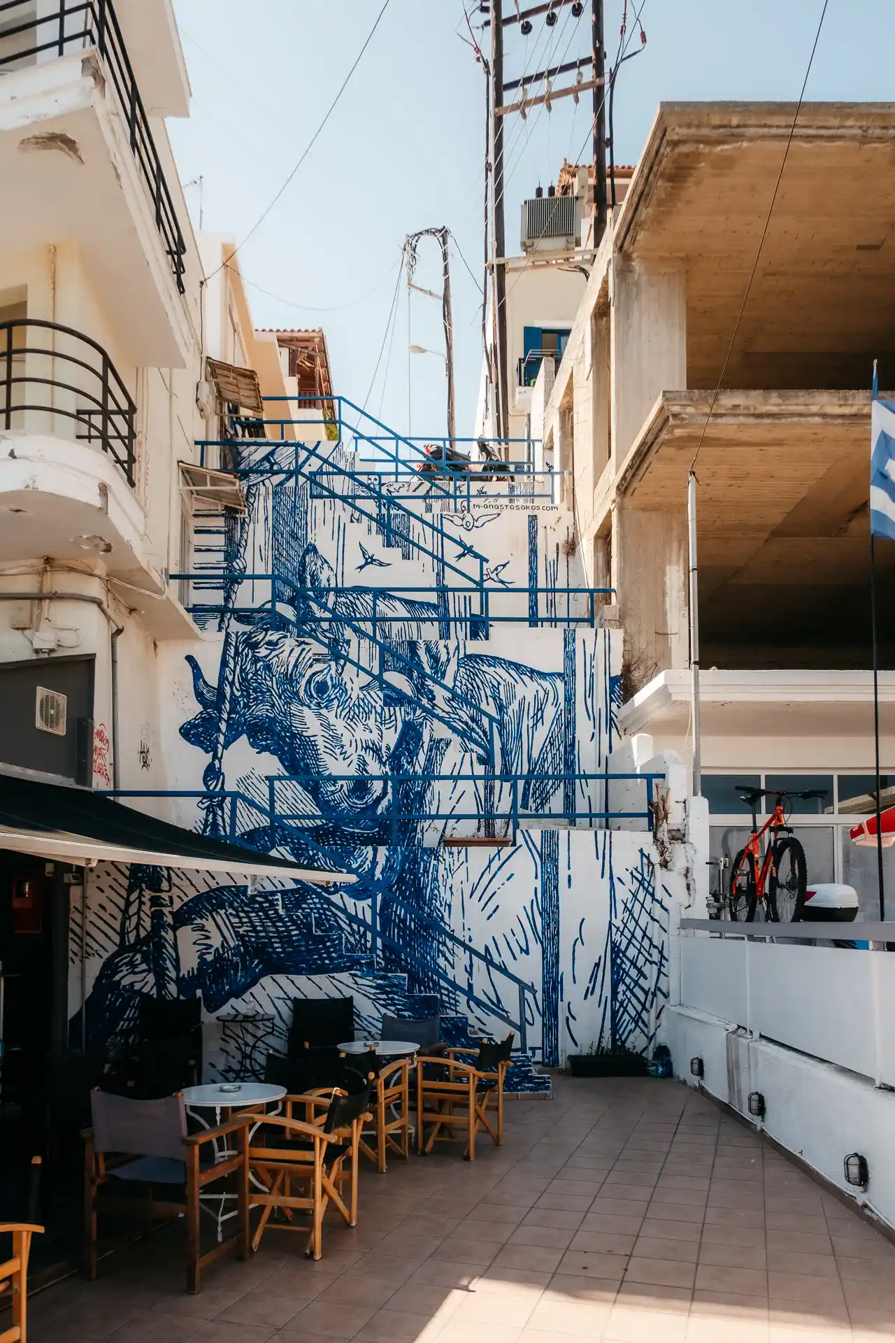Street Art à Agios Nikolaos en Crète