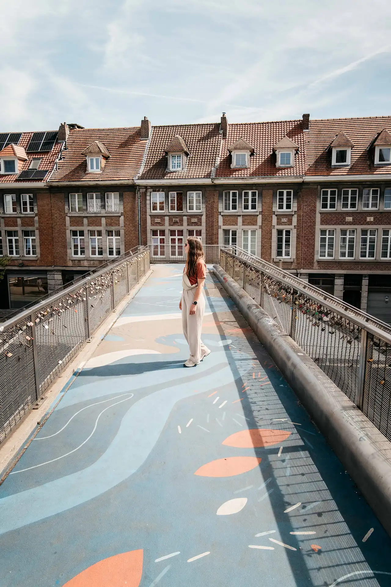 Walking path Art and Design in the City in Tournai