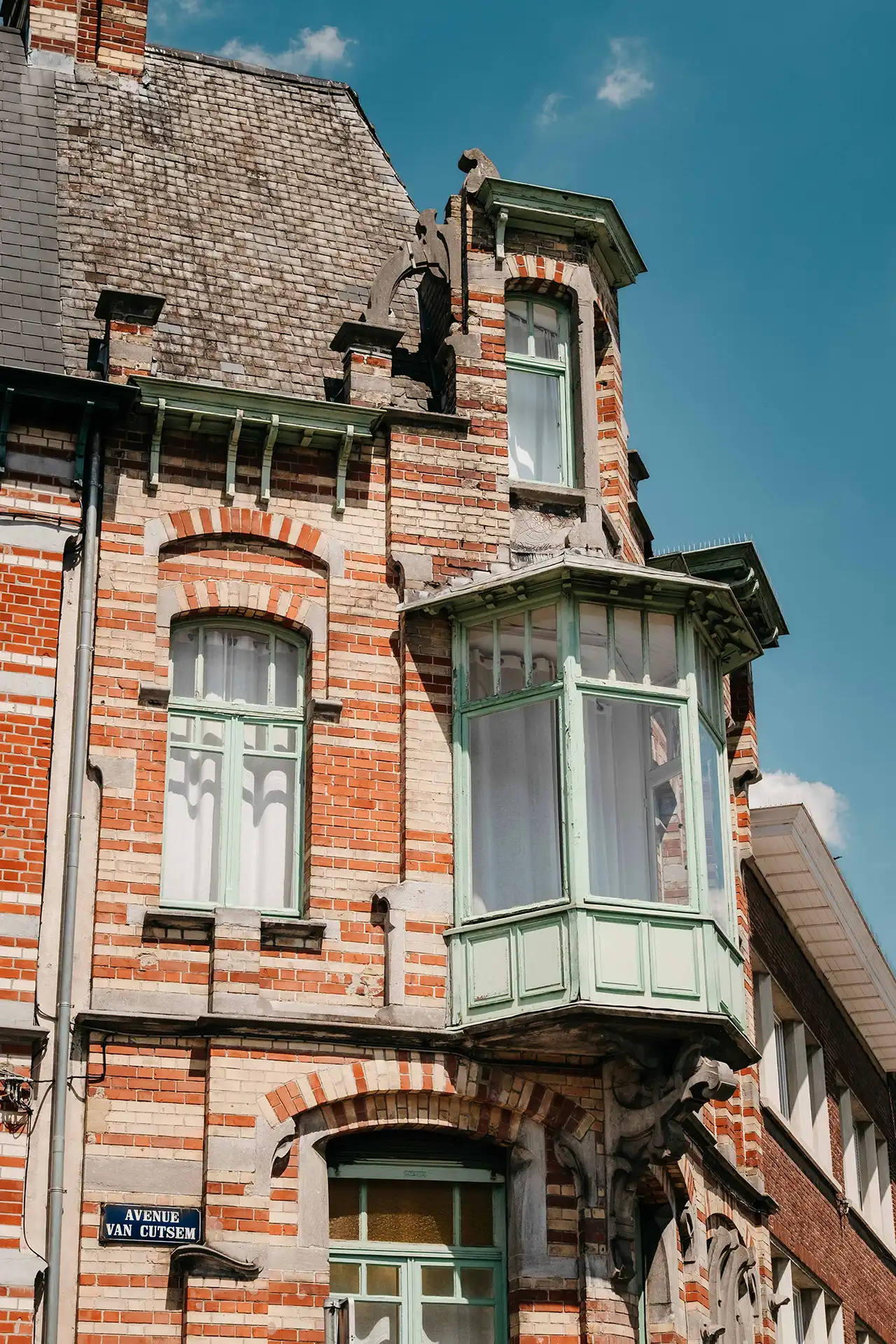 Architecture Art Nouveau in Tournai