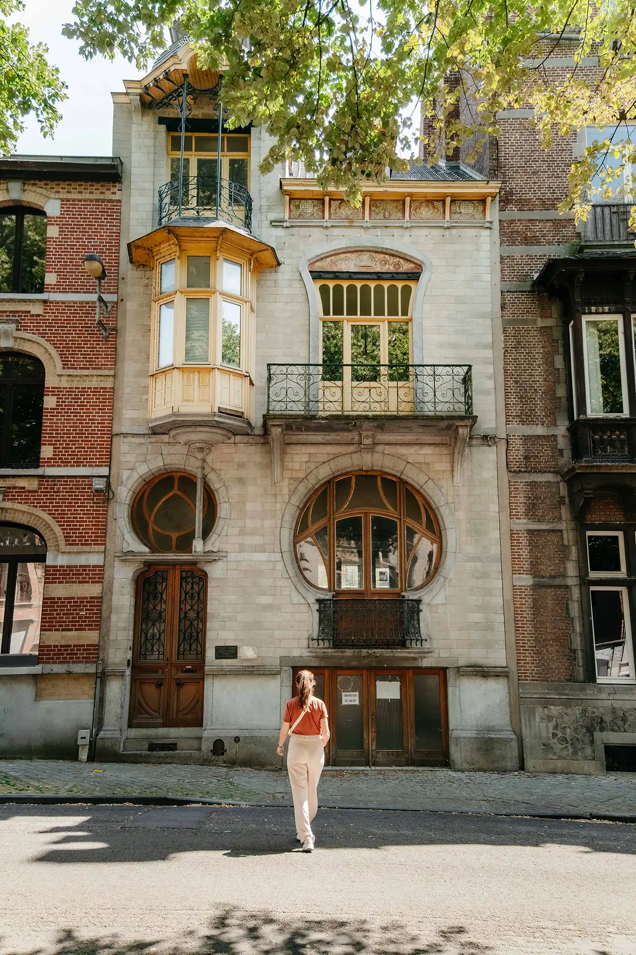 House of style Art Nouveau place Victor Carbonnelle 5 to Tournai