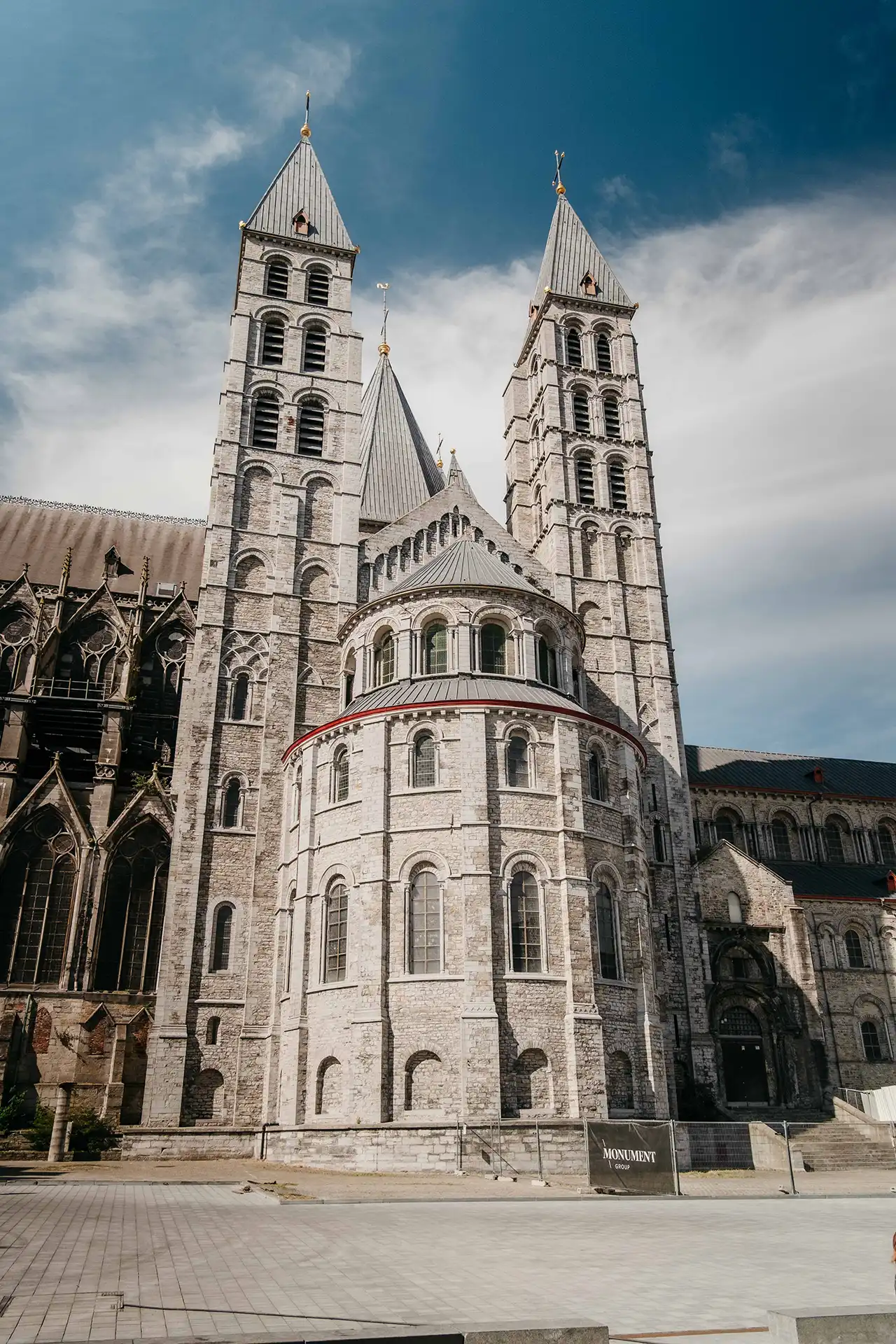 Cathedral Our Lady of Tournai - Exterior