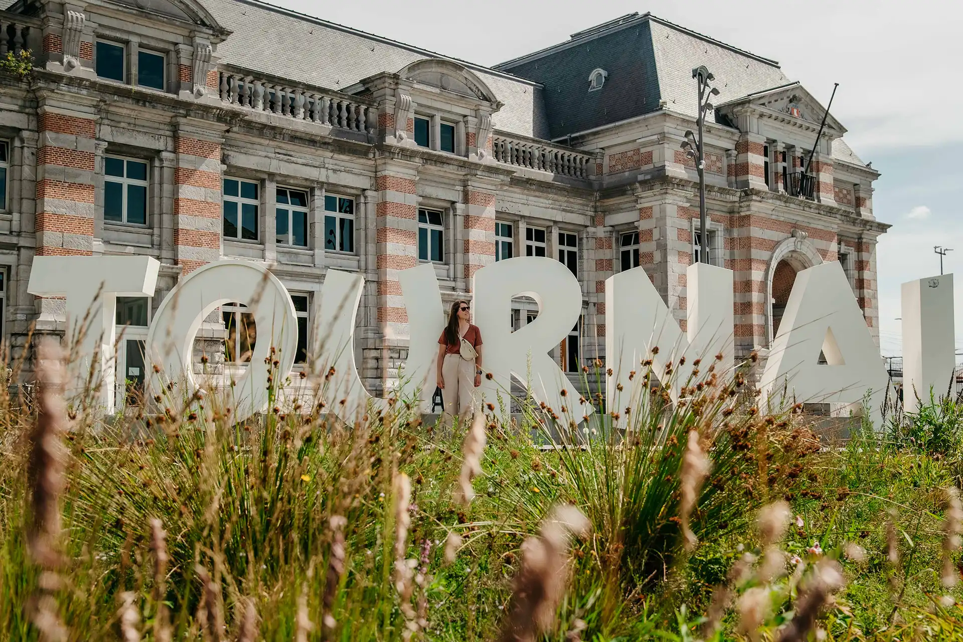 Giant letters of Tournai