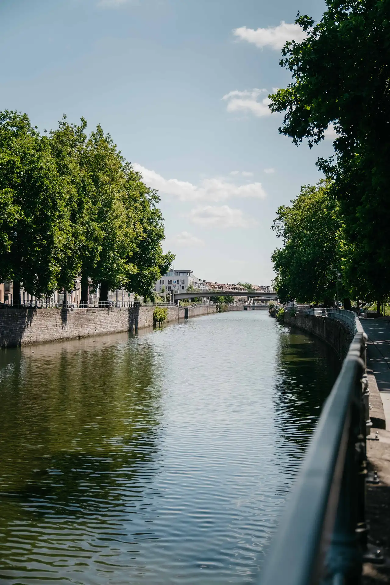 Quays of the Scheldt at Tournai