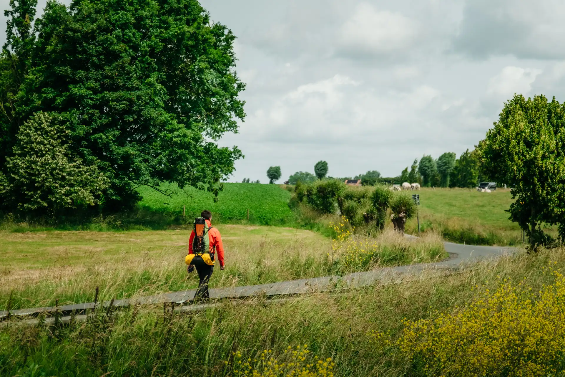 Packraft sur la Mandel en Flandres en Belgique