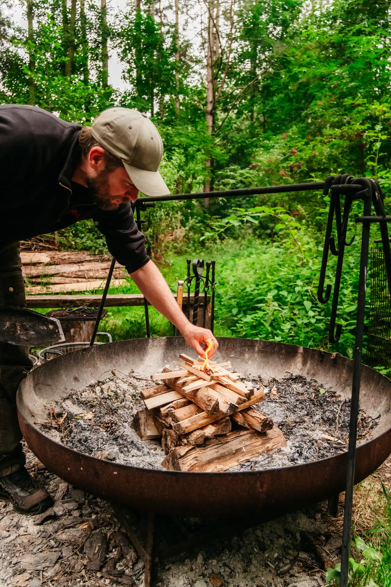 Initiation Bushcraft Belgique en Flandre