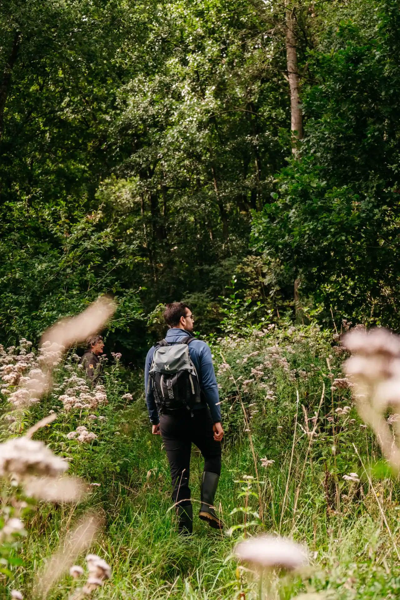 Balade dans la réserve naturelle Hemelse Rij à Berlaer en Flandre