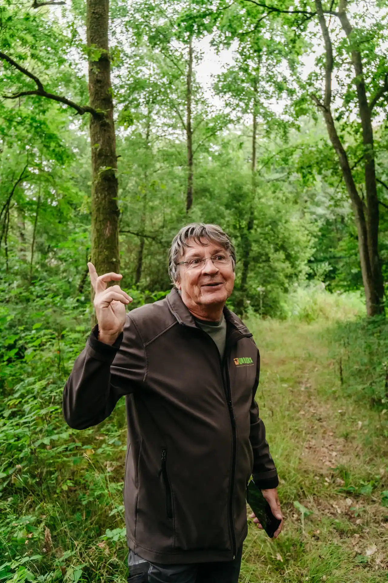 Dirk, représentant de l'association DURME en Flandre