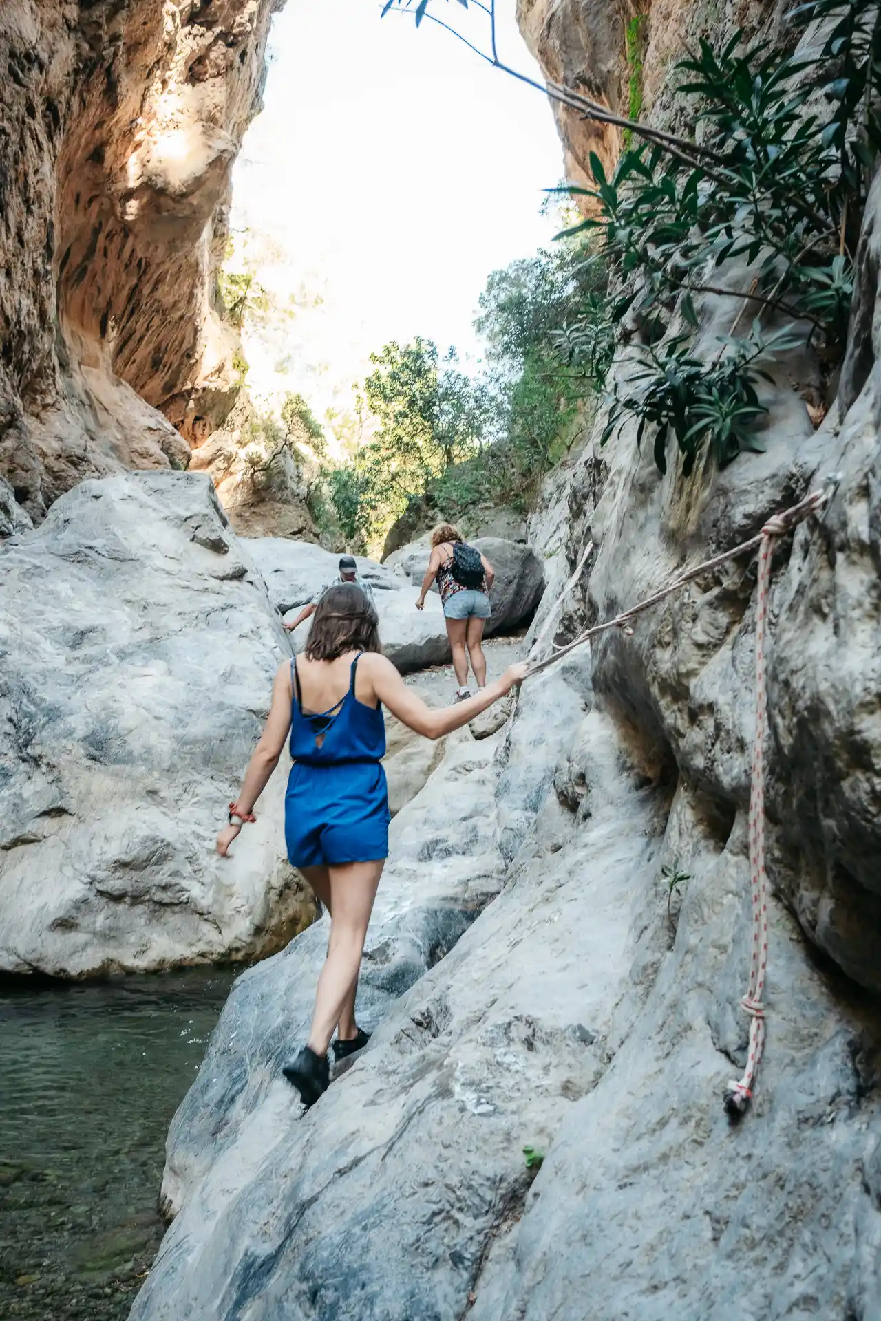 Gorge de Sarakinas au sud de la Crète