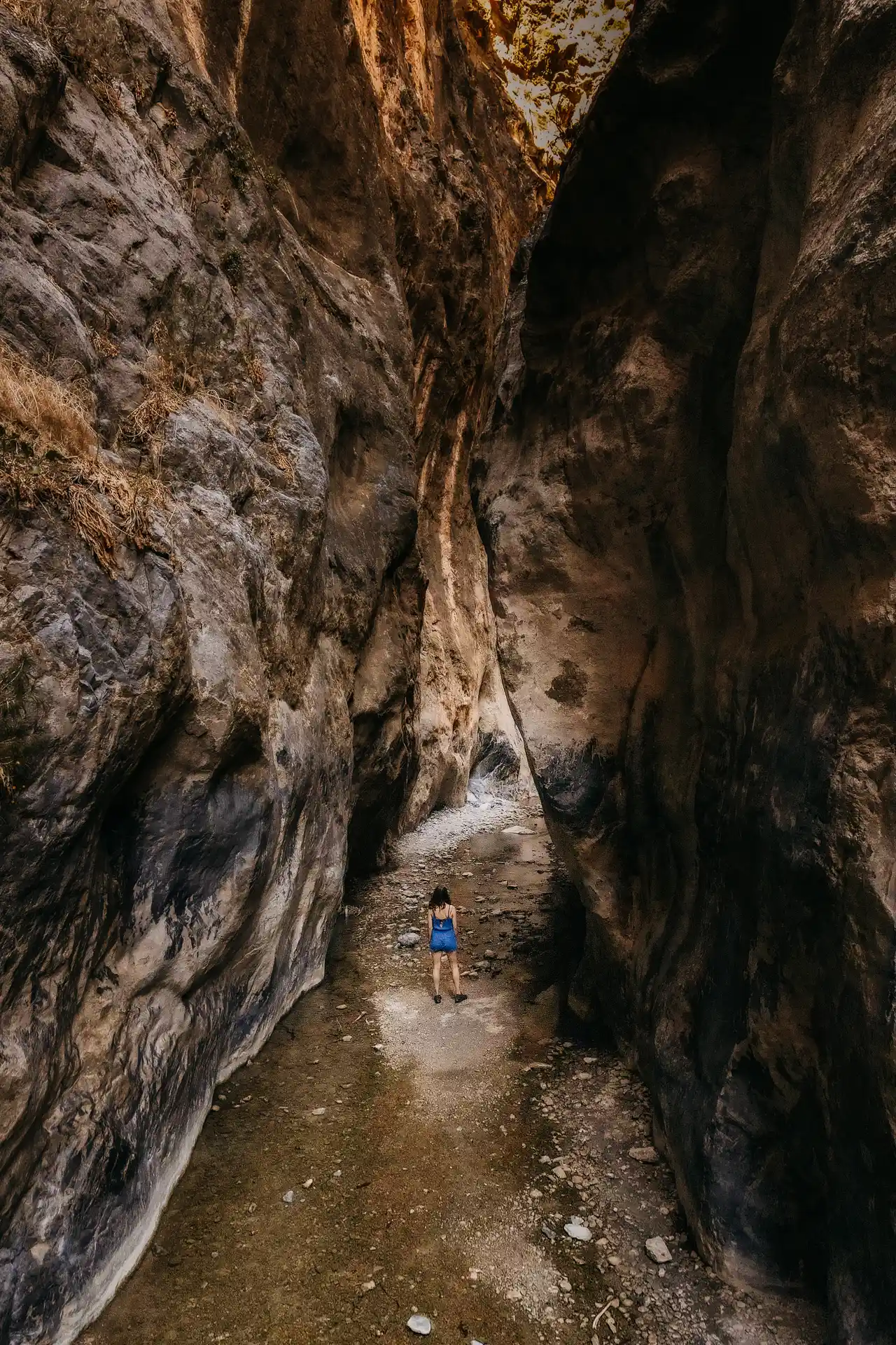 Gorge de Sarakinas au sud de la Crète