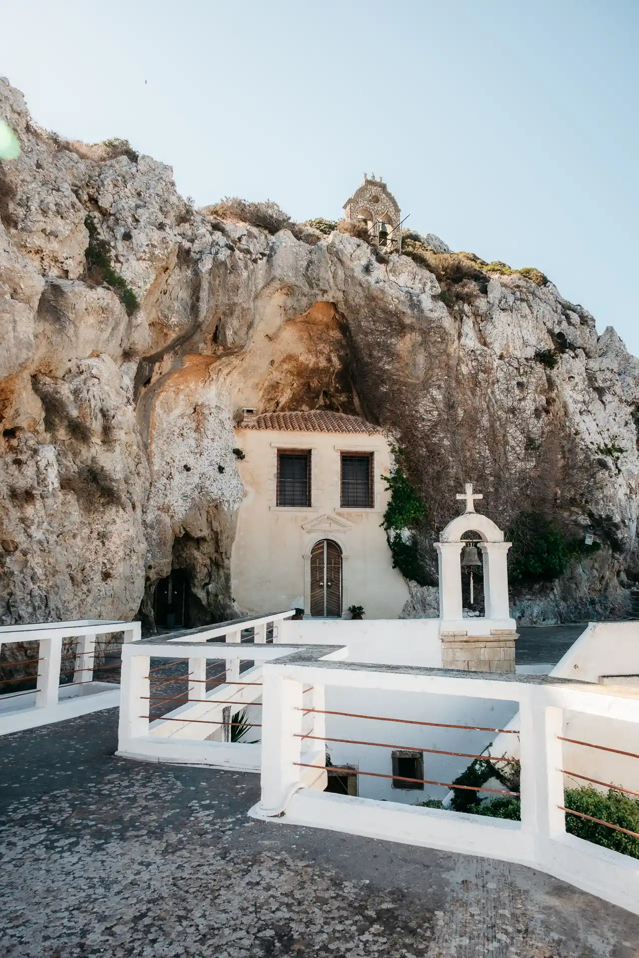 monastère de Faneromeni à l'est de la Crète