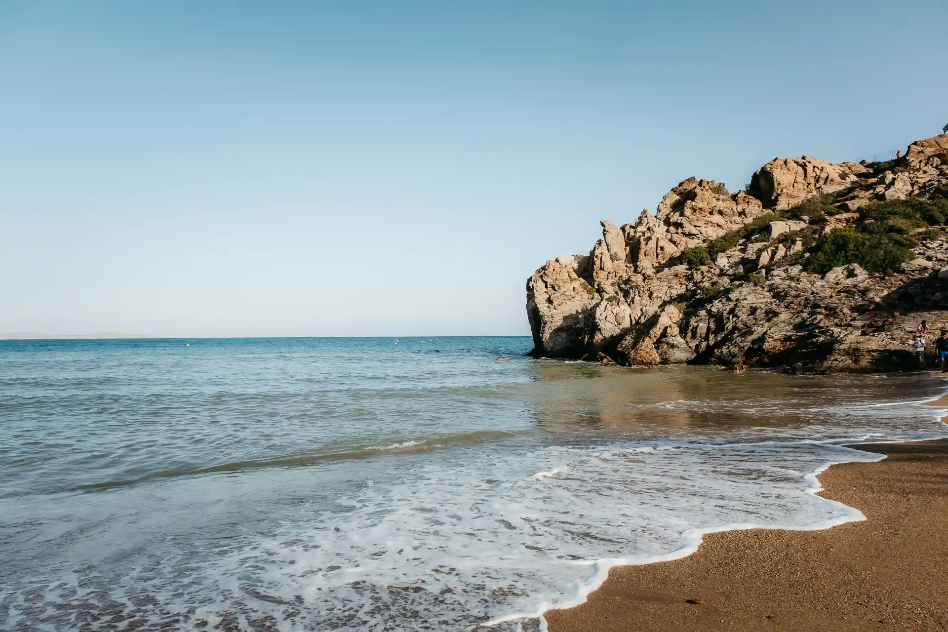 Psili Ammos Beach à la Palmeraie de Vai en Crète