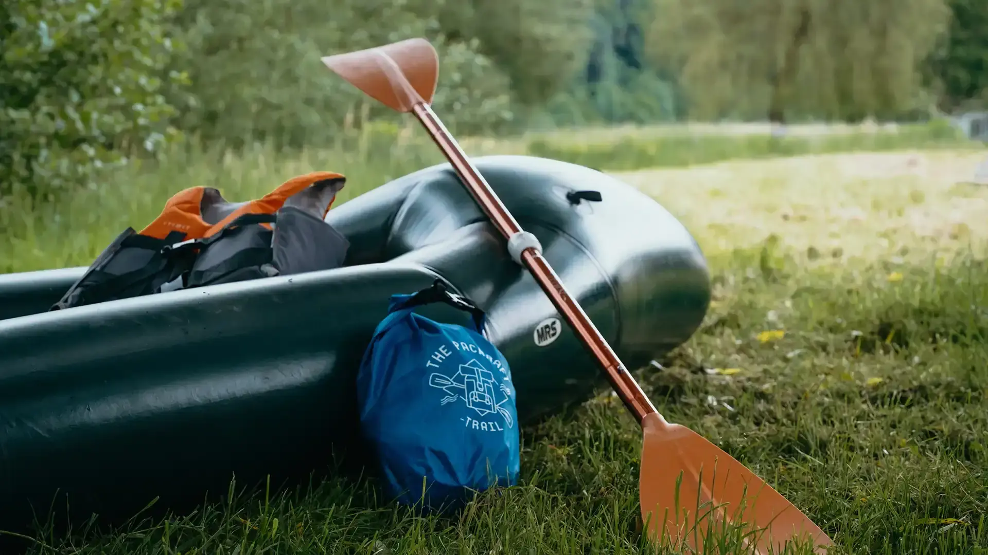 Matériel packcraftrail Ardennes