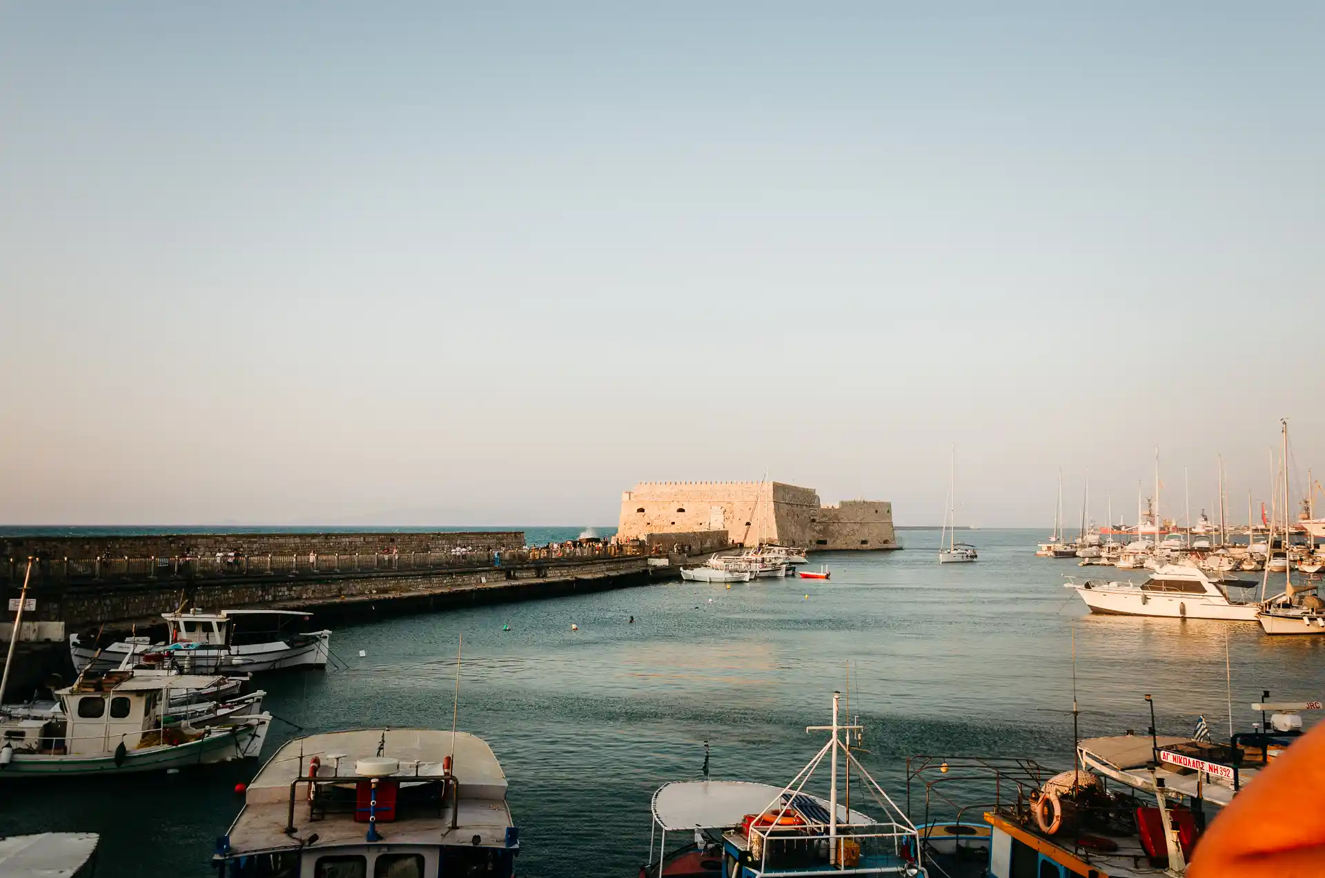 Forteresse d'Héraklion en Crète