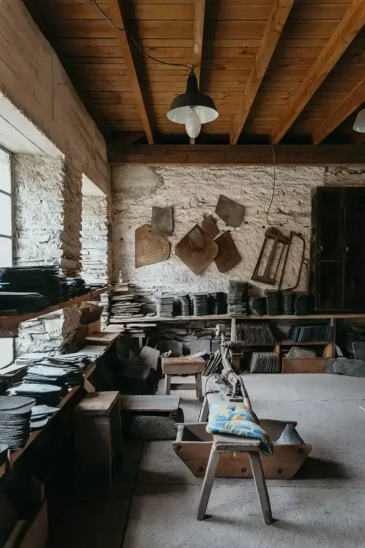 Musée de l'ardoise Haut-Martelange au Luxembourg