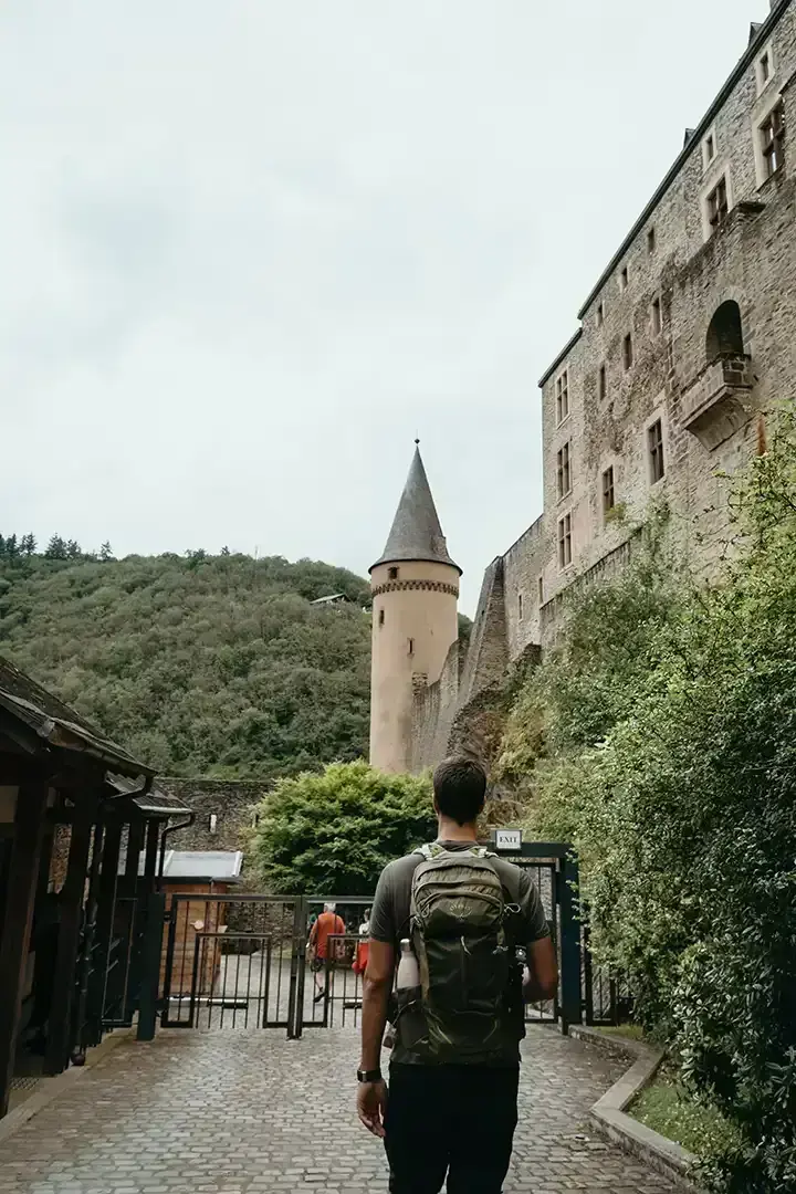 Château de Vianden au Luxembourg