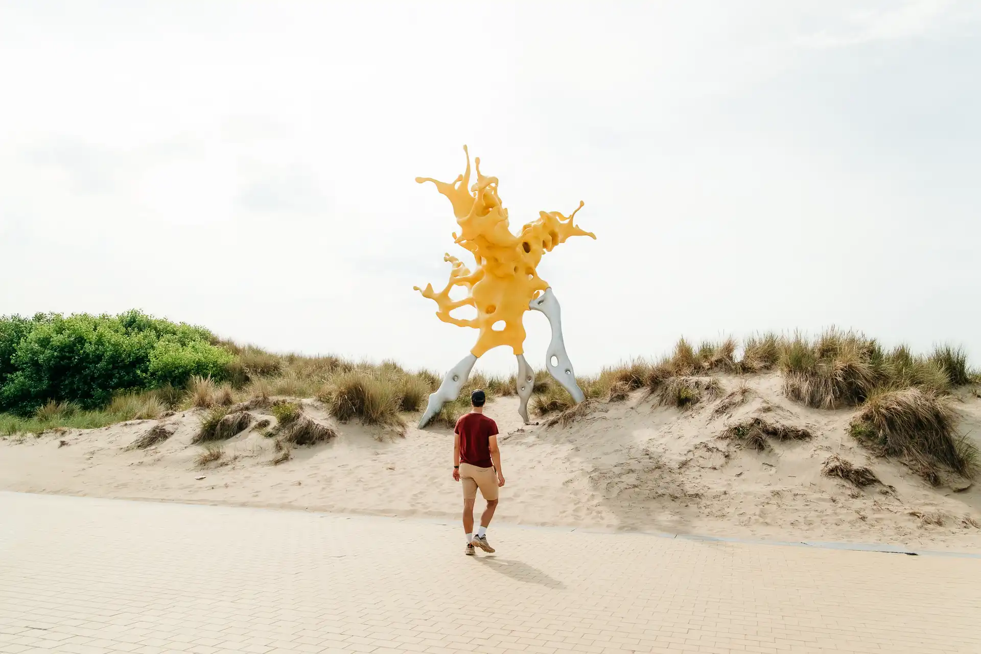 'Olnetop' de la Triennale de Beaufort à Westende