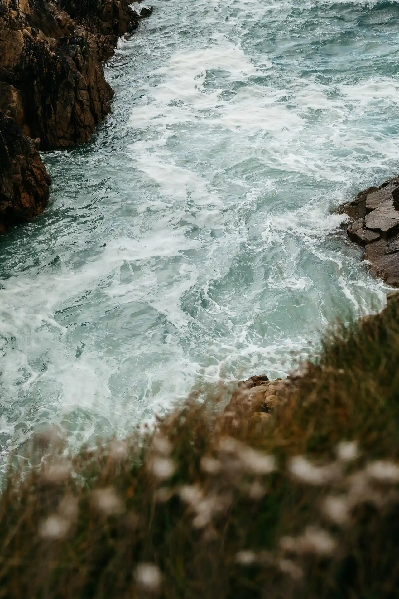 Pointe de Primel le long du GR34 en Bretagne