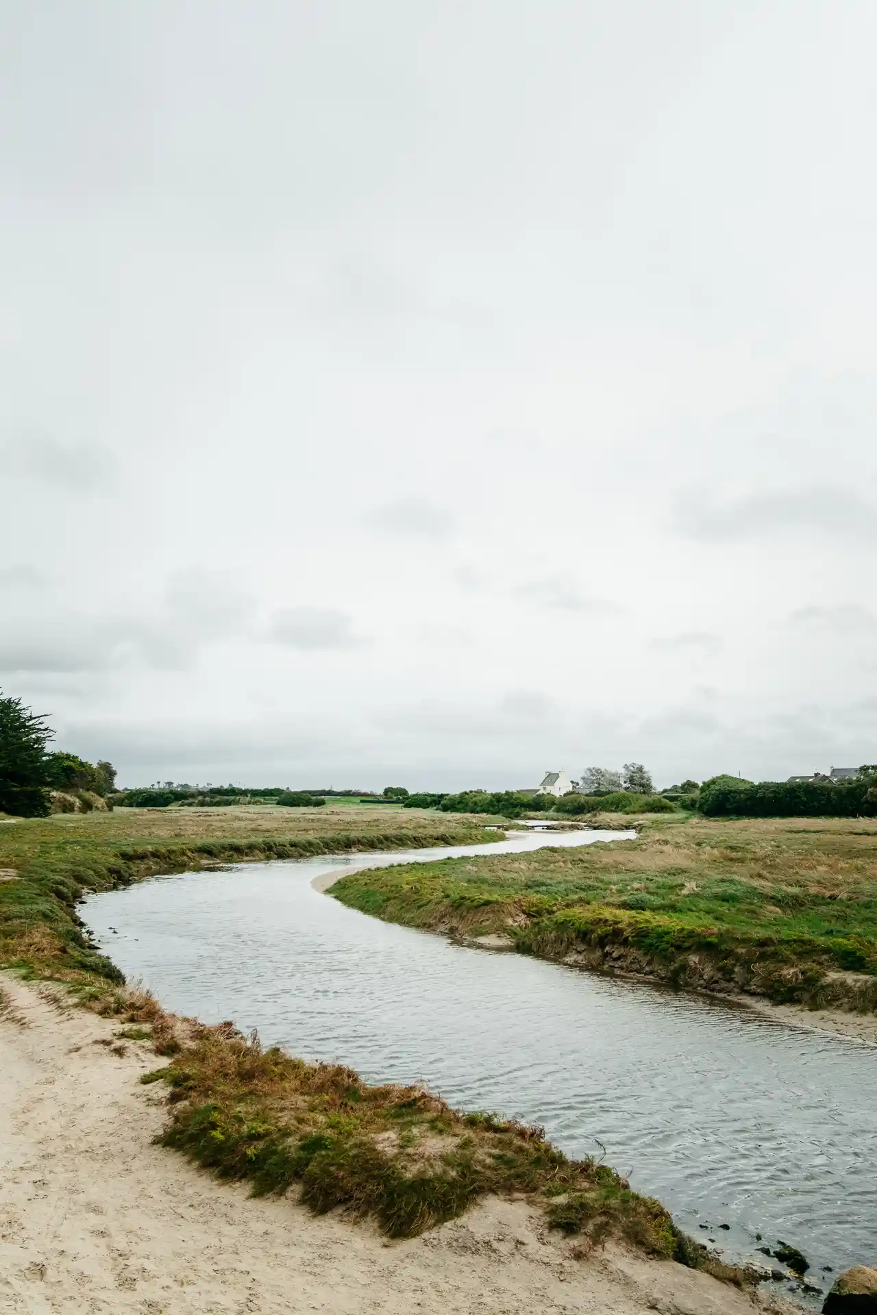 Dunes et forêt de Santec en Bretagne